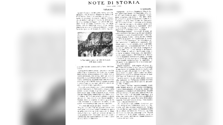 Note di storia pubblicazione del 1926 di Don Salvatore Mercuri Abate del Santuario