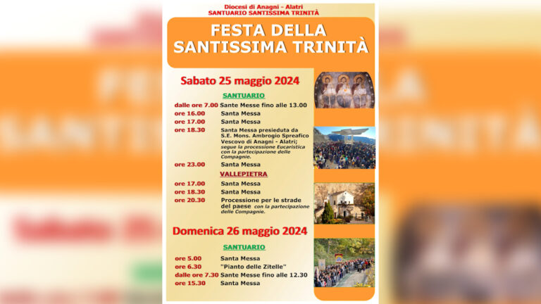 Festa della Santissima Trinità 2024